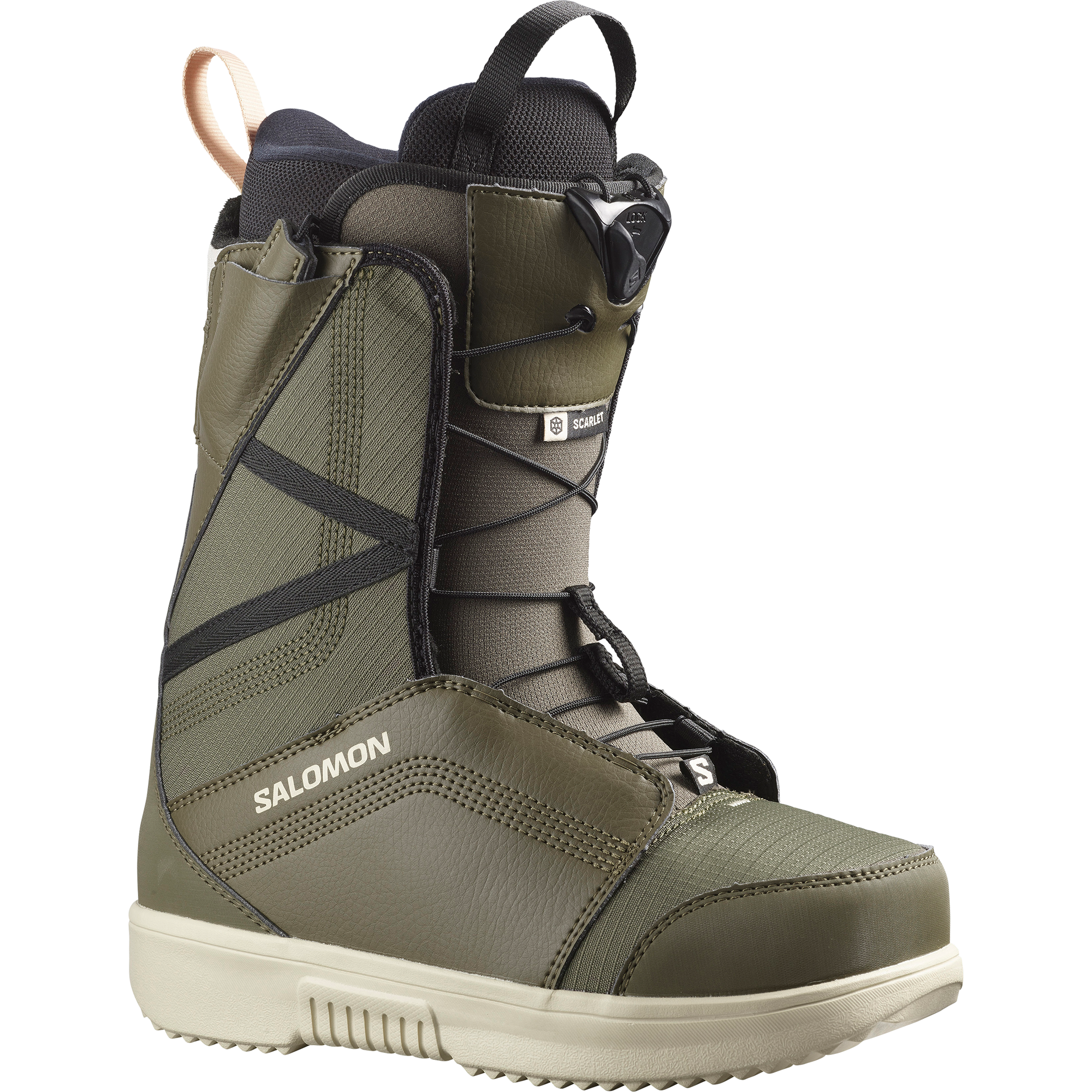 Salomon スノーボードブーツ オリーブグリーン 28cm Salomon スノーボードブーツ オリーブグリーン 28cm SALOMON