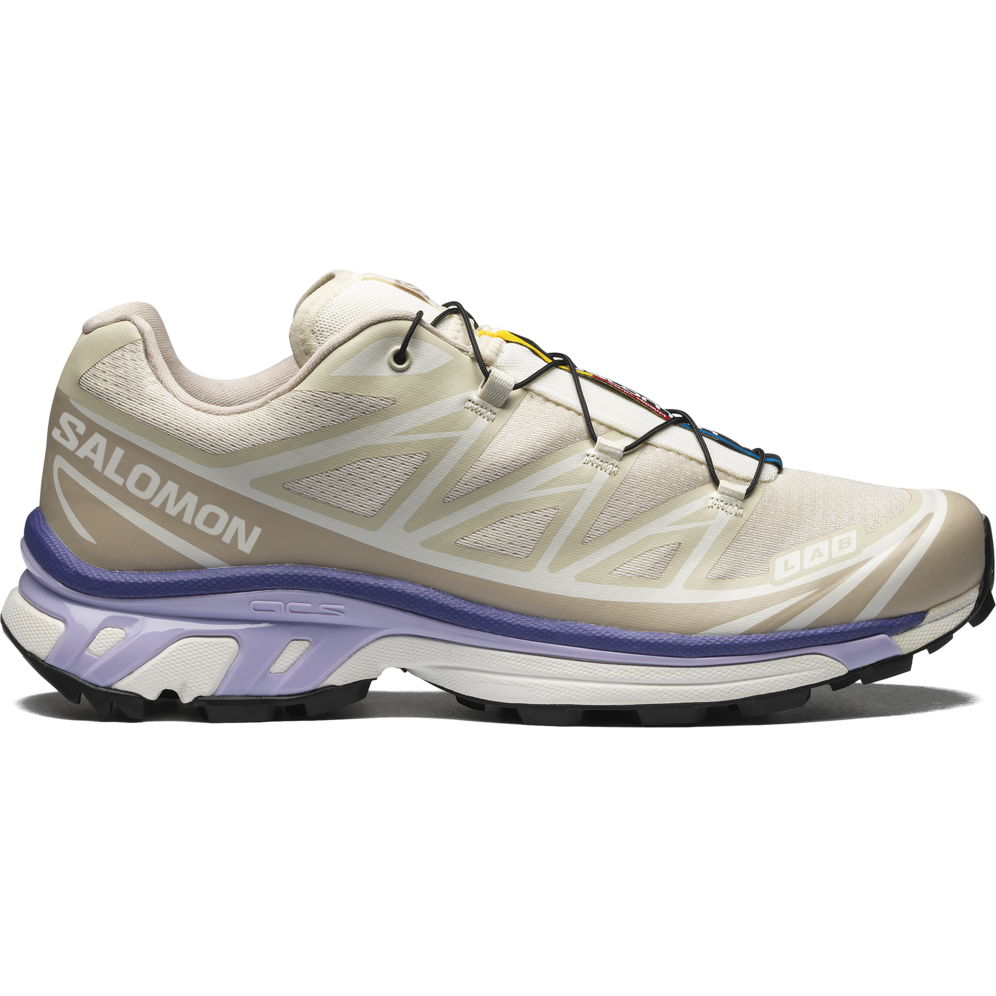 SALOMON XT-6 Almond Milk / Silver Cloud / Liberty - ベージュ - 26.5cm