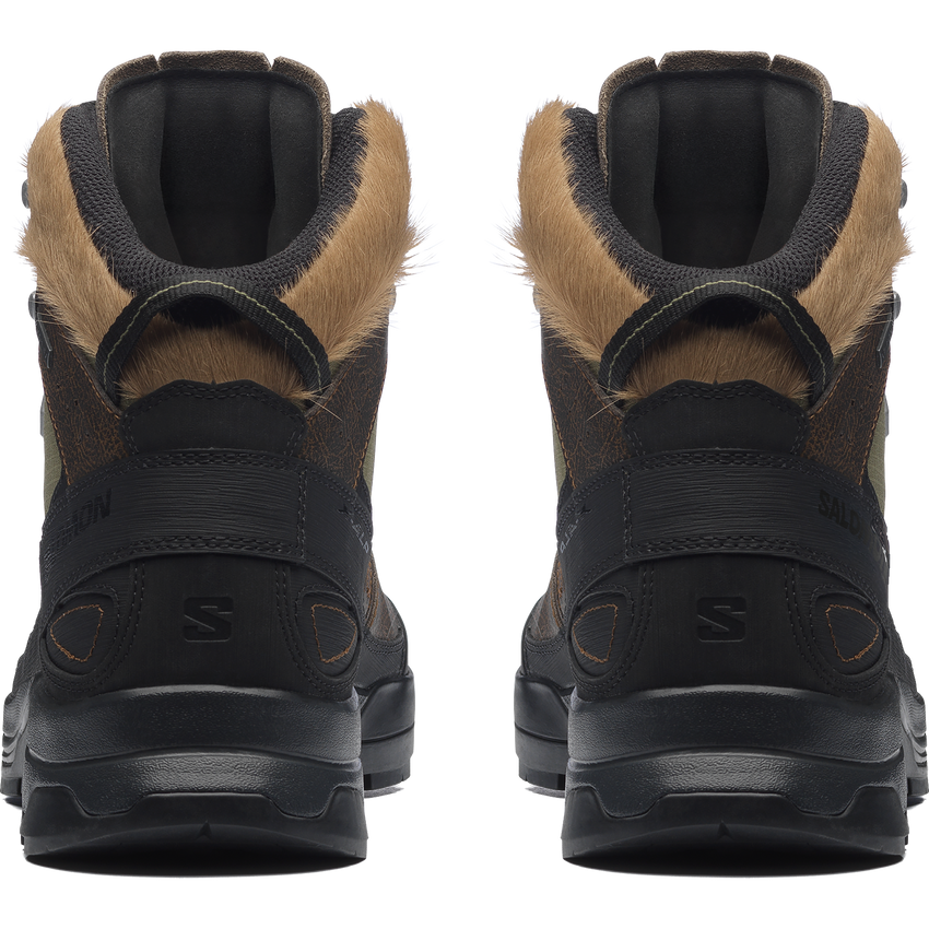 X-ALP MID DISTRESSED LEATHER GORE-TEX