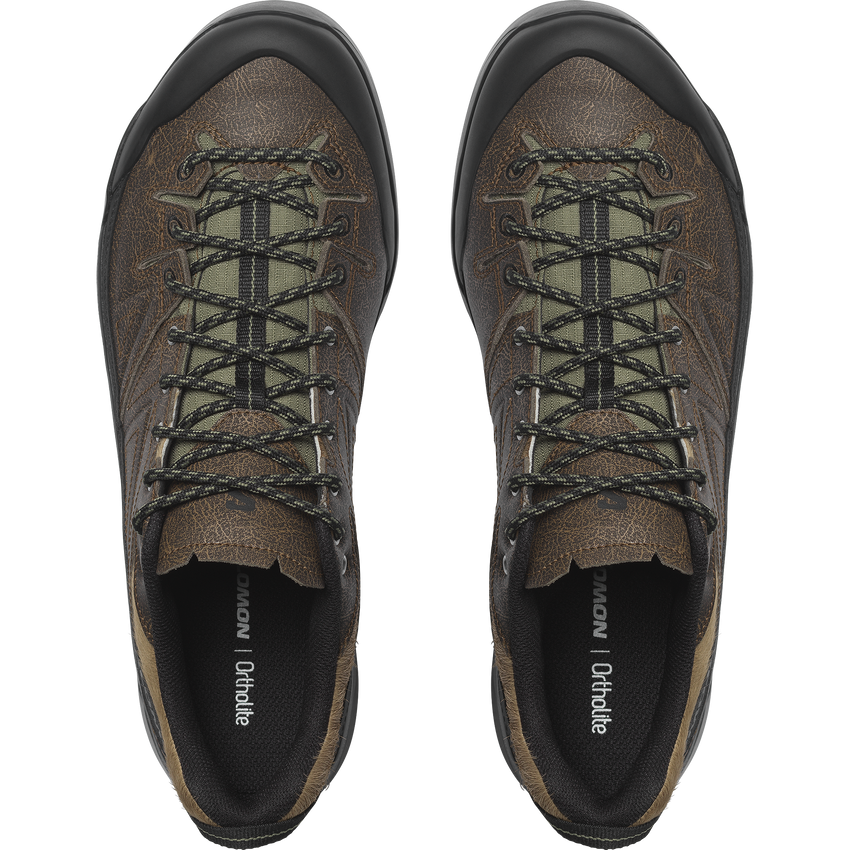 X-ALP LOW DISTRESSED LEATHER