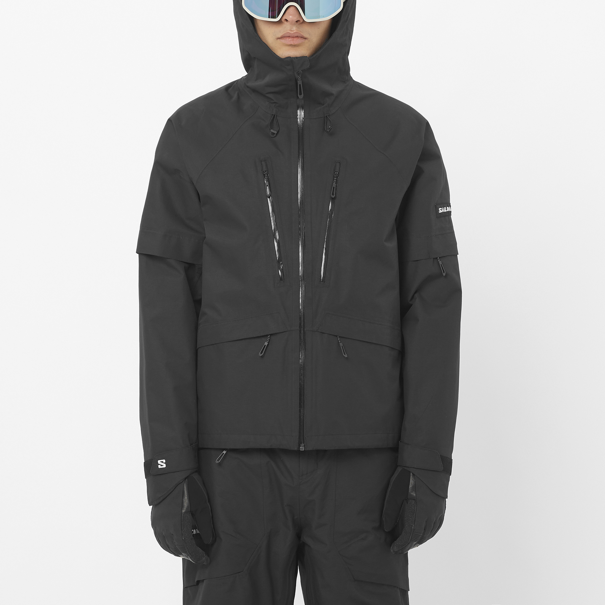 美品 SALOMON スノーフーディジャケット Black Mサイズ VENOM – サロモン公式オンラインストア