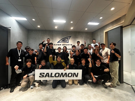 Salomon winter SIS crew mtg @ Amersports japan office