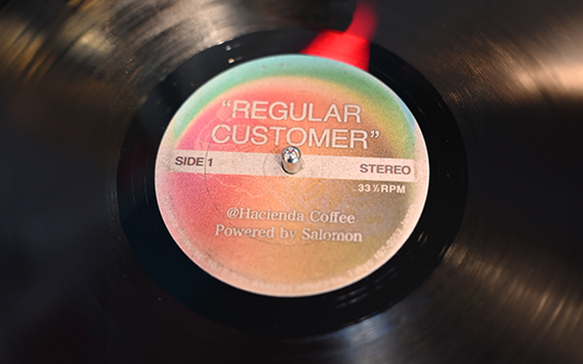 “REGULAR  CUSTOMER” at Hacienda Coffee Powered by Salomon Sportstyle