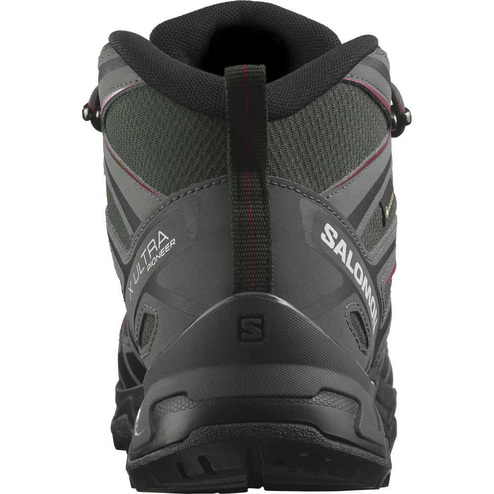 サロモン SALOMON X ULTRA PIONEER MID GTX PEAT/QUIET SHADE/BIKING