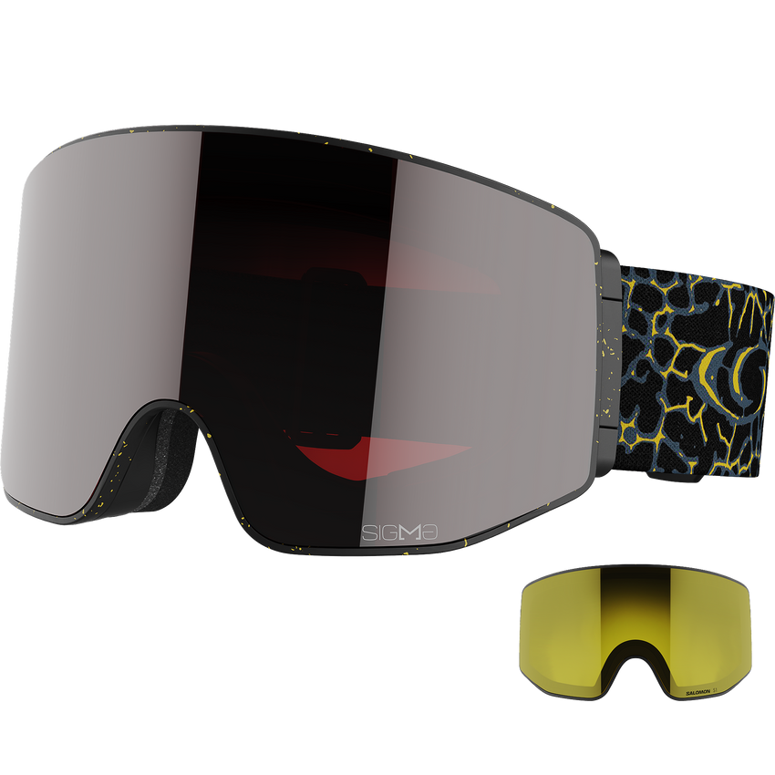 スキー・スノーボードアクセサリー 2023-24 SALOMON SENTRY PRIME SIGMAPHOTO SENTRY PRIME SIGMA (and EXTRA LENS) Unisex Goggles | Salomon