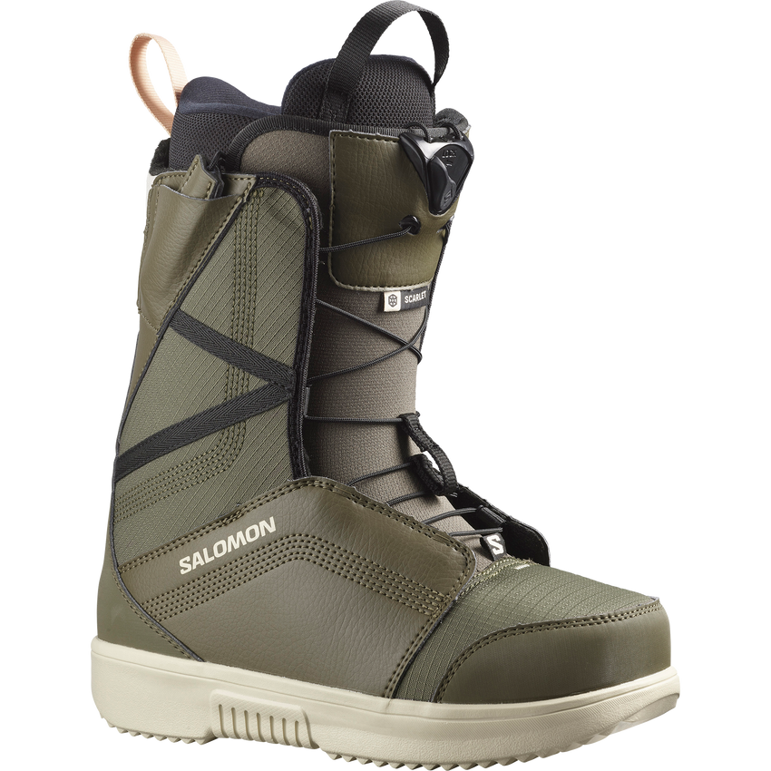 Salomon スノーボードブーツ オリーブグリーン迷彩 Salomon スノーボードブーツ オリーブグリーン迷彩 FACTION