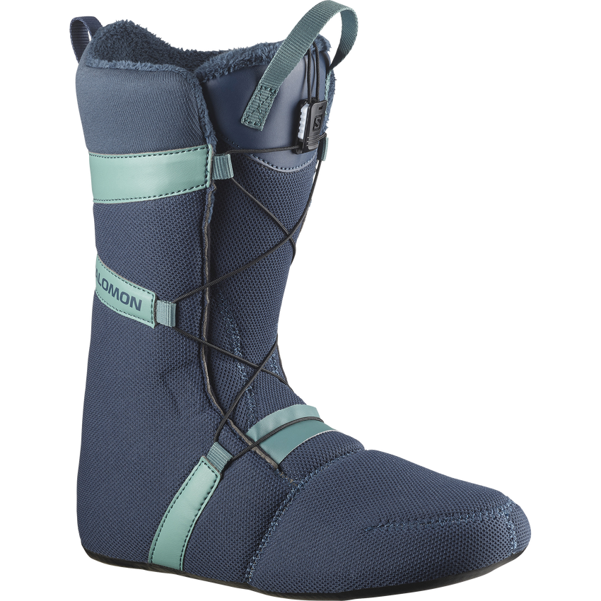 SALOMON(サロモン) スノーボード ブーツ レディース SALOMON サロモン IVY BOA SJ BOA ダイヤル ダイアル式 23-24  ソフトフレックス 大きいサイズ 23.5cm - 25.5cm 青 黒 白 お洒落 TR-SLMBOT-24IVYSJB-BLACK-235 /  magic hour | マジック・アワー オンラインストア
