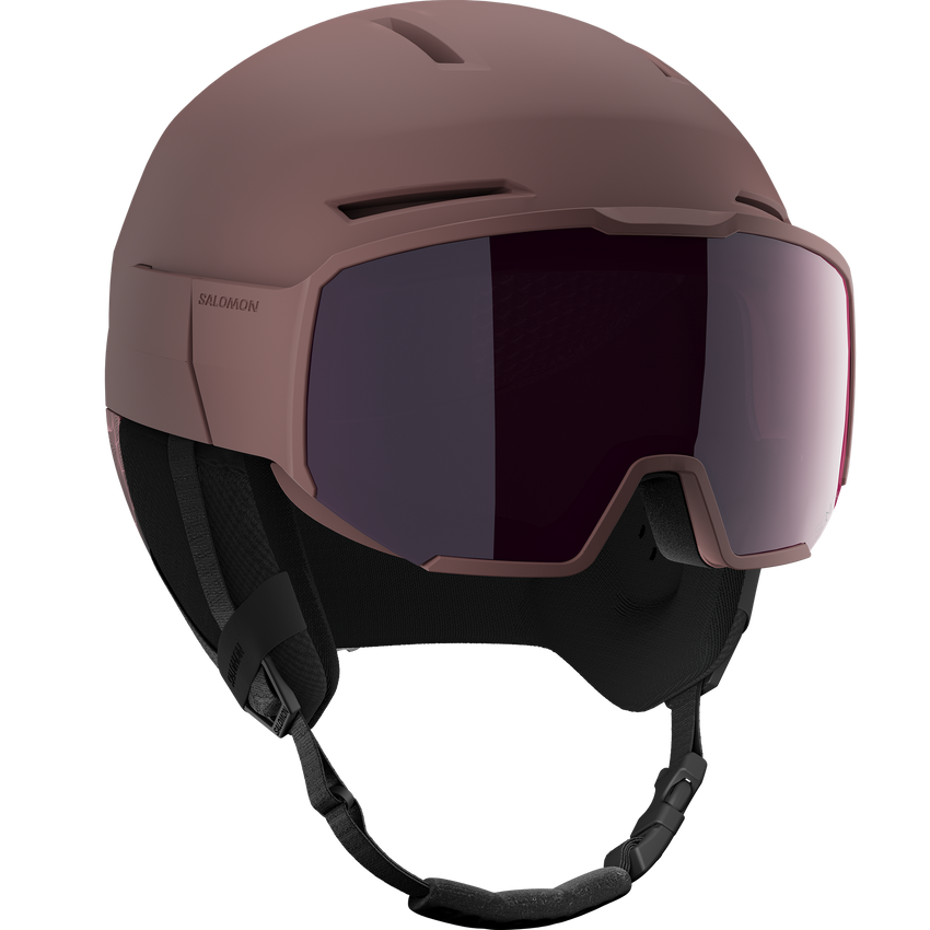 SALOMON OSMO SIGMAグレー (Ebony)スキー ヘルメット SALOMON OSMO SIGMAグレー (Ebony)スキー ヘルメット