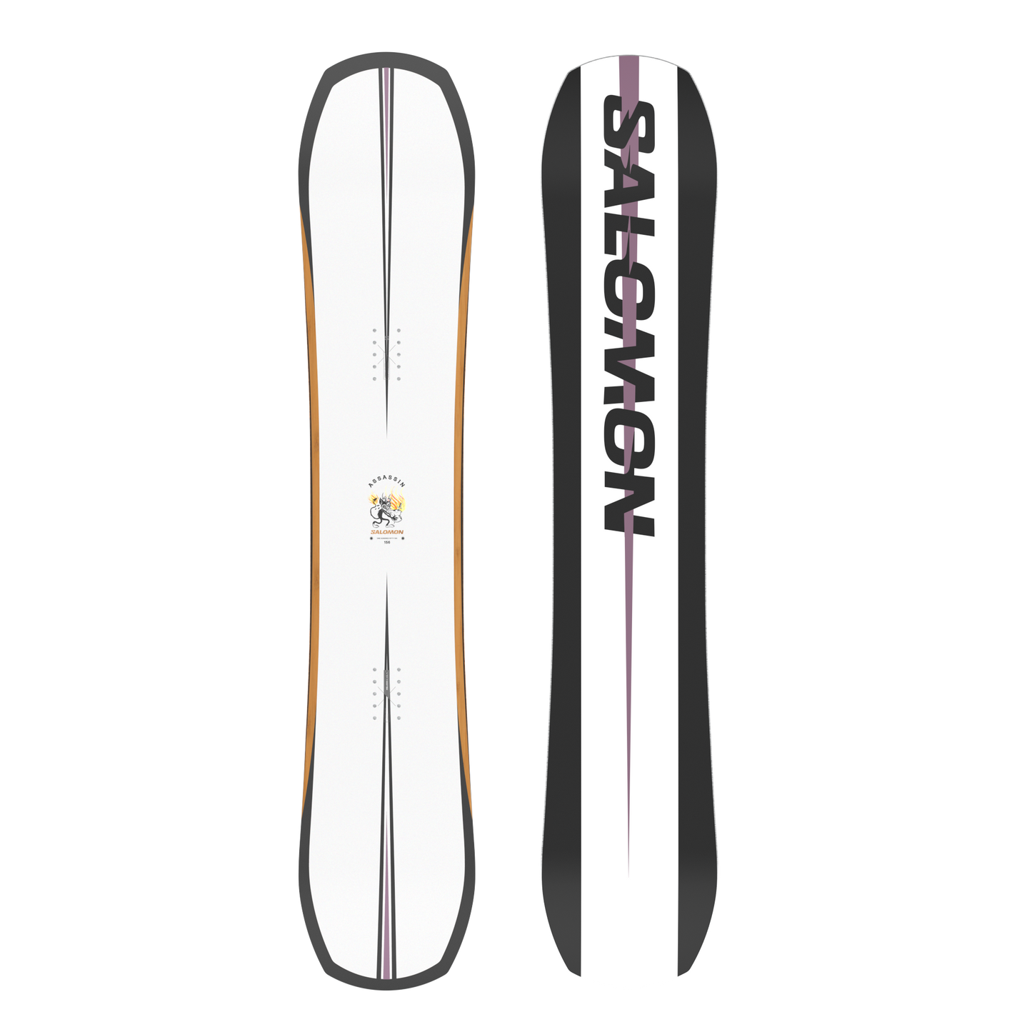 美品 Salomon Assassin スノーボード 156cm SALOMON ASSASSIN サロモン アサシン 156cm SALOMON サロモン