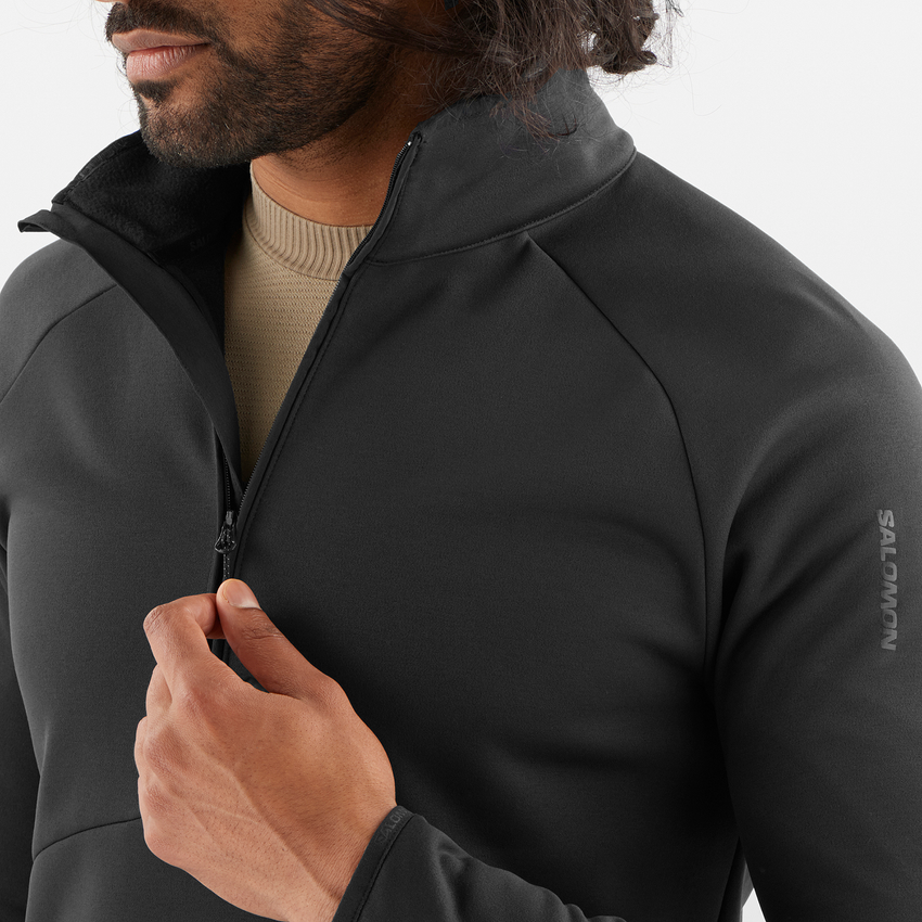 ESSENTIAL WARM HALF ZIP