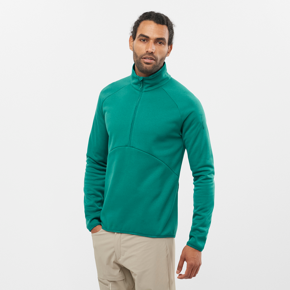 ESSENTIAL WARM HALF ZIP