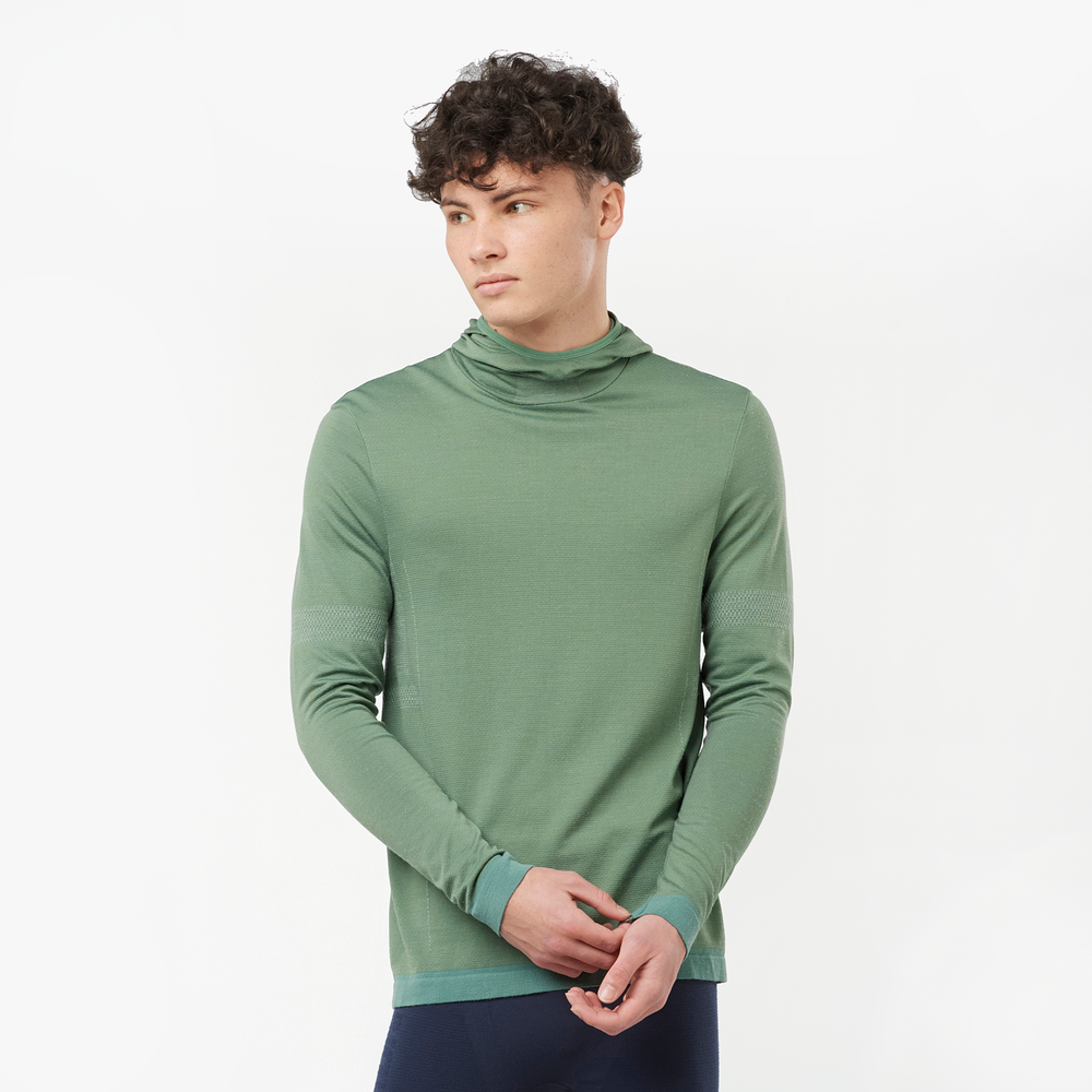 ESSENTIAL WOOL HOODED