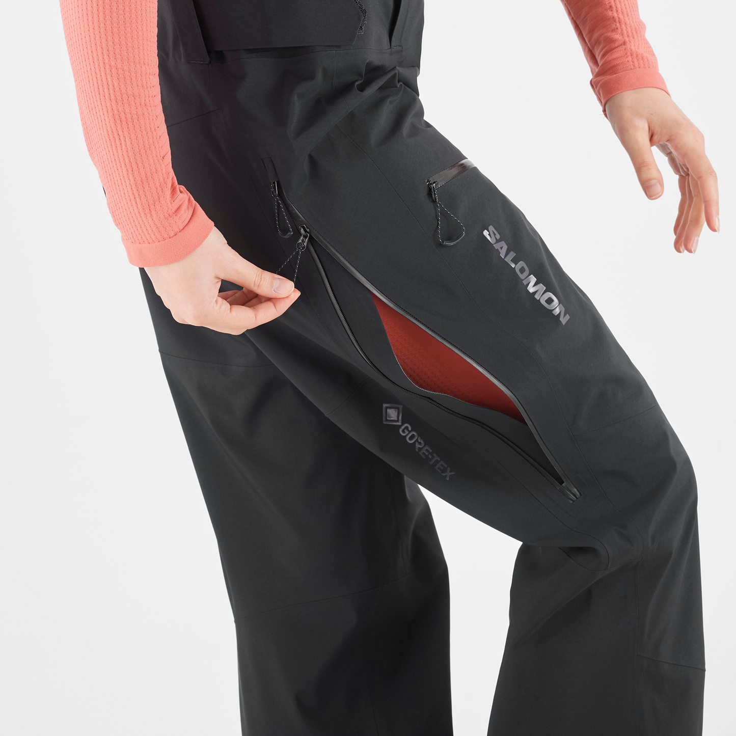 ほぼ未着用 サロモン 高機能スノーアクティビティパンツ メンズL ほぼ未着用 サロモン 高機能スノーアクティビティパンツ メンズL