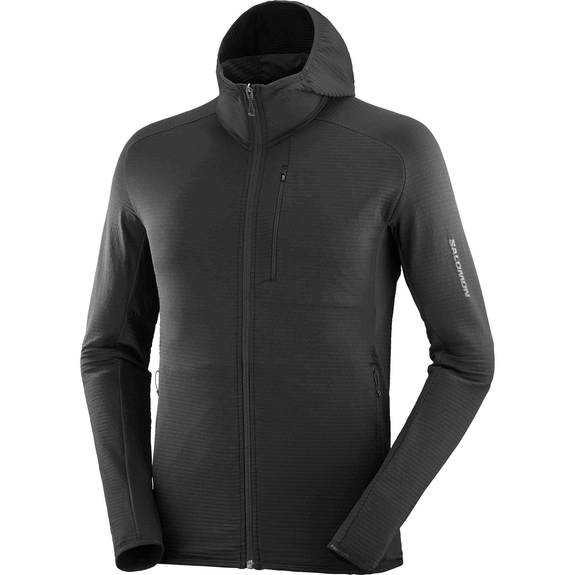 SALOMON サロモン　ストレッチパーカー　メンズS 楽天市場】送料無料 着丈が長い 長袖 ジップ パーカー サロモン