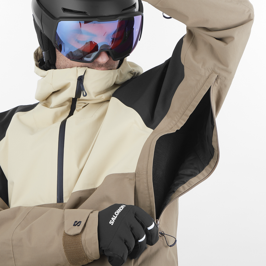 SALOMON 23-24 サロモン TRANSFER ANORAK JACKET M