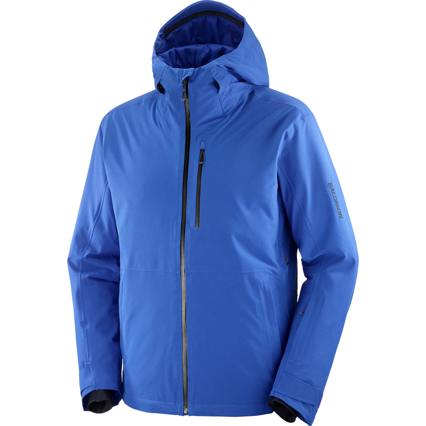 まつかよ Salomon スキージャケット XS 水色/紺 まつかよ Salomon まつかよ Salomon スキージャケット XS 水色/紺 まつかよ Salomon