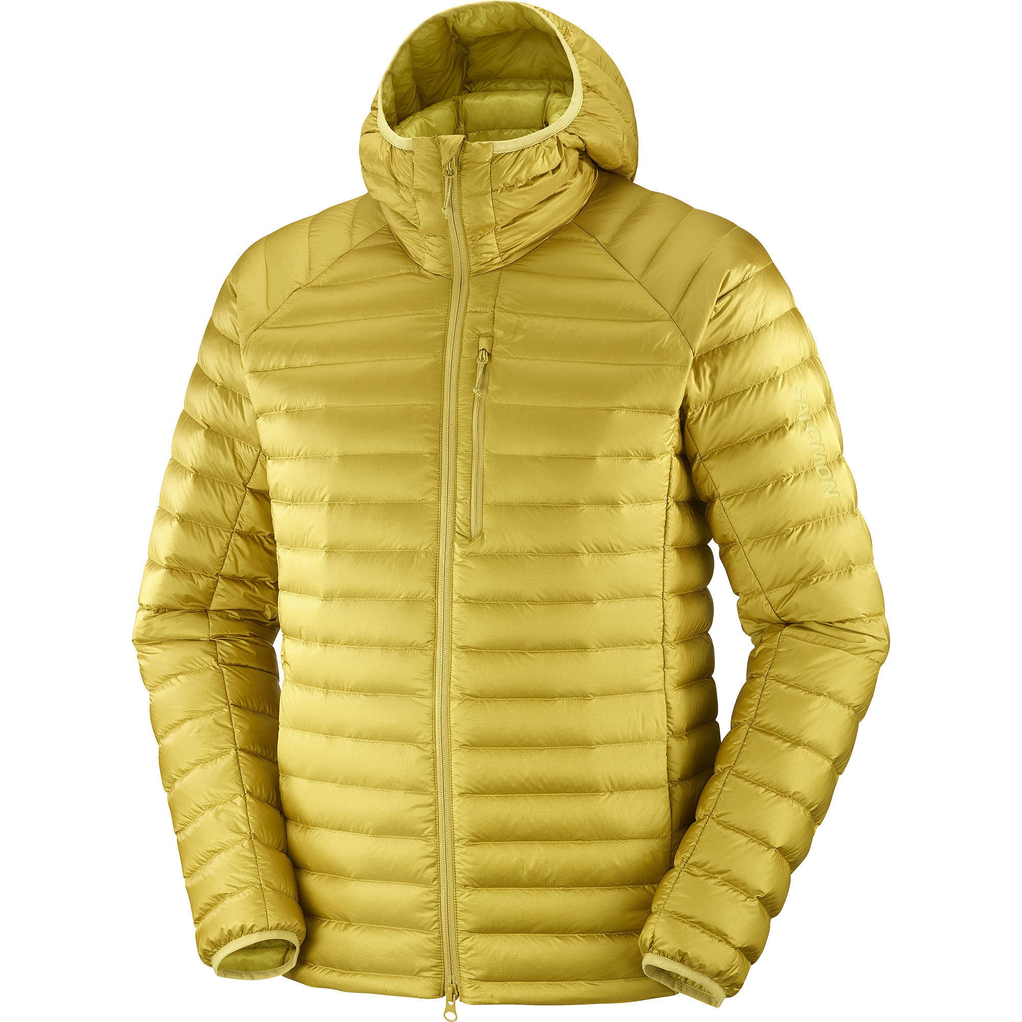 Salomon フード付きジャケットホワイト　M Salomon フード付きジャケットホワイト M - メルカリ