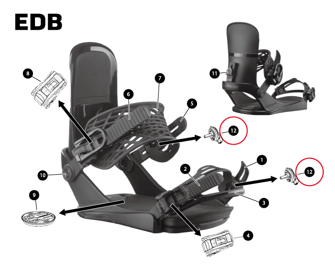 2ANKLE 2TOE TOOLFREE ADJUSTER