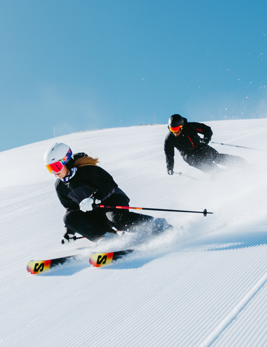 SALOMON スキー/スノーボード メンズパンツS ネイビー - スポーツ
